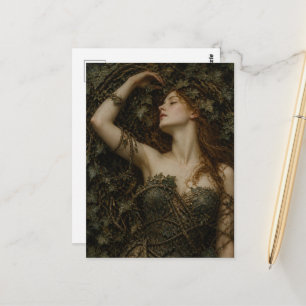 Göttin des Efeus Postkarte