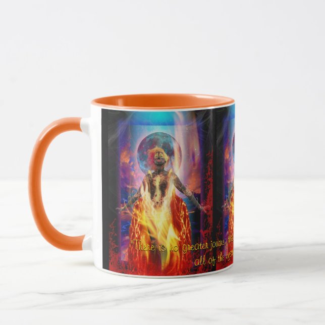 GÖTTIN DES FEUERS PELE KAFFEETASSE (Links)