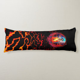 Göttin des Feuers PELE Seitenschläferkissen