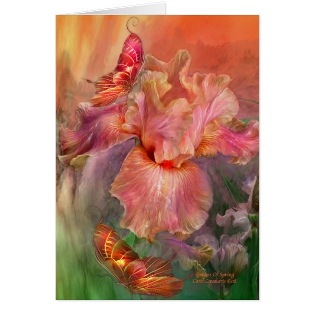 Göttin des Frühlinges ArtCard (Vorne)