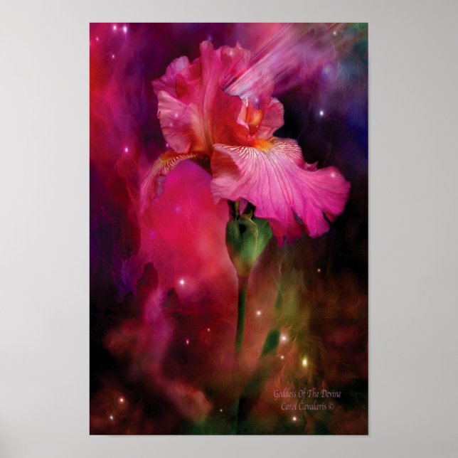 Göttin des göttlichen Kunstplakats/Print Poster (Vorne)