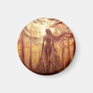 Göttin des Waldes Magnet