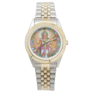 Göttin des Wissens Saraswati Hindu Göttlichkeit Armbanduhr