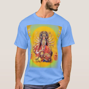 Göttin Durga in voller göttlicher Herrlichkeit T T-Shirt