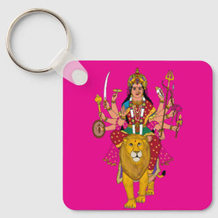 Göttin Durga Schlüsselanhänger
