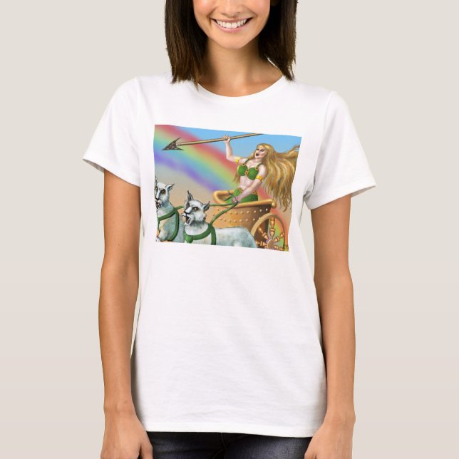 Göttin Freya T-Shirt (Vorderseite)