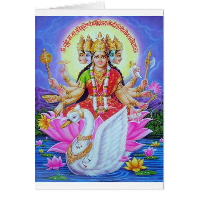 Göttin-gayatr (Vorne)