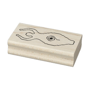 Göttin Gummistempel
