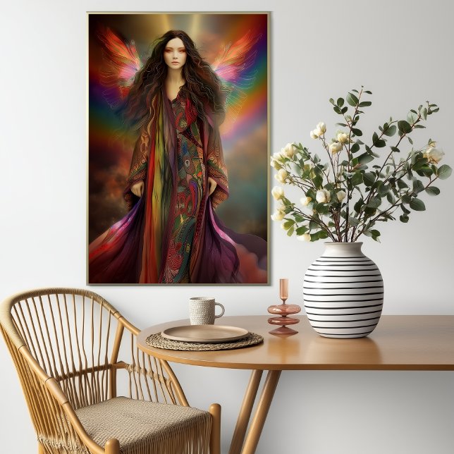 Göttin Iris Botin Der Götter Regenbogen Kunst Poster (Von Creator hochgeladen)