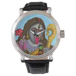 Göttin Kali Wanduhr Armbanduhr