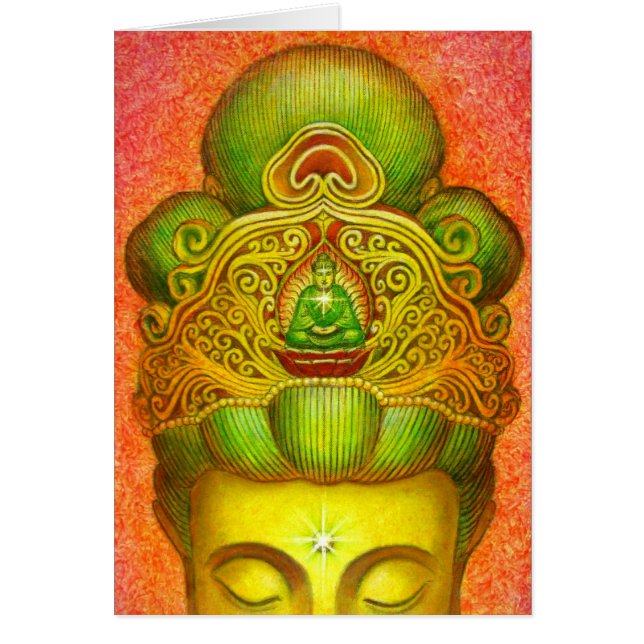 Göttin Kuan Yins Krone (Vorne)