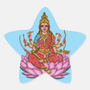 Göttin Lakshmi Aufkleber
