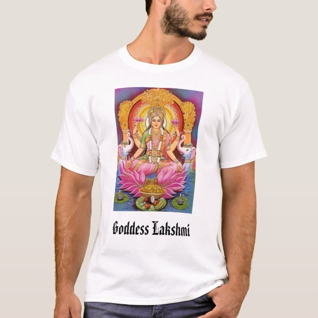 Göttin Lakshmi, Göttin Lakshmi T-Shirt (Vorderseite)