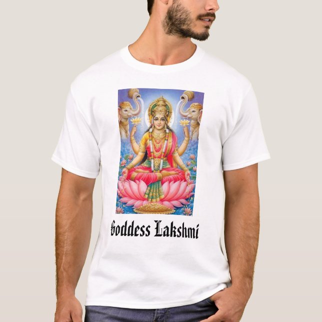 Göttin Lakshmi, Göttin Lakshmi T-Shirt (Vorderseite)