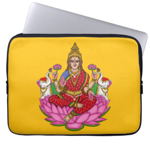 Göttin Lakshmi Laptopschutzhülle