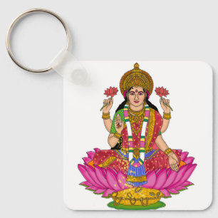 Göttin Lakshmi Schlüsselanhänger