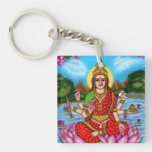 Göttin Lakshmi Schlüsselanhänger