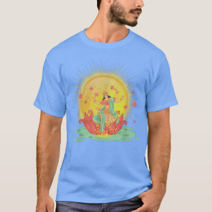 Göttin Lakshmi Symbol des Wohlstandserfolgs und de T-Shirt
