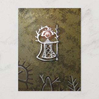 Göttin Lapplands Sámi der Ergiebigkeit Postkarte