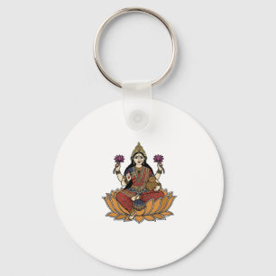 Göttin Laxmi Schlüsselanhänger