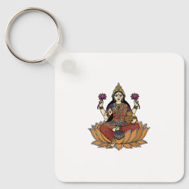 Göttin Laxmi Schlüsselanhänger