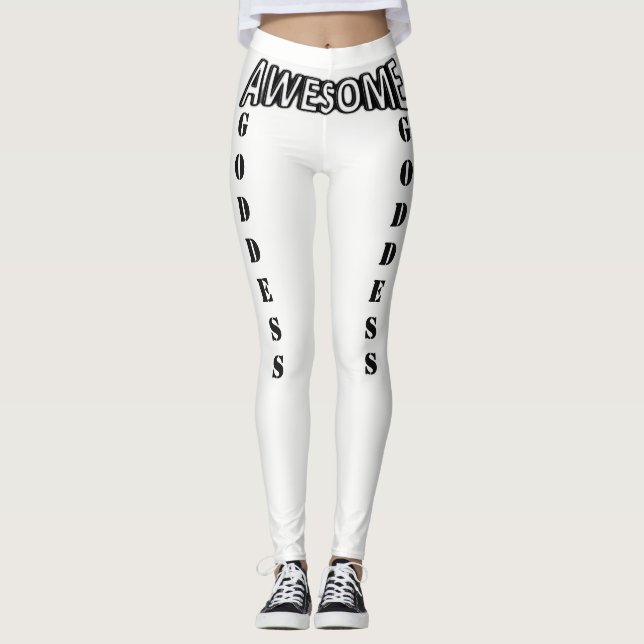 Göttin Leggings - Garantiert Ihren Hintern zu hebe (Vorderseite)