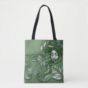 Göttin Libelle Grüne Libellen Kunst