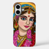 Göttin Radha-Handyabdeckung