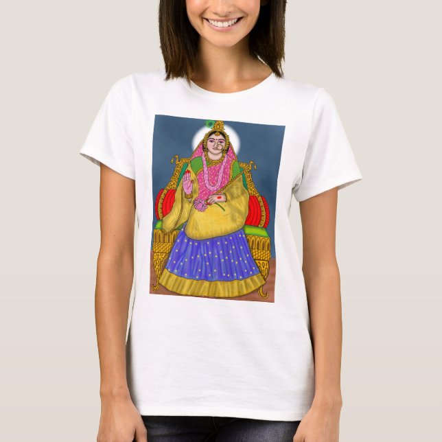 Göttin Radha T-Shirts (Vorderseite)