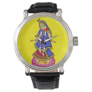 Göttin Radha Wanduhr Armbanduhr