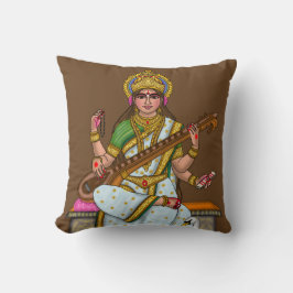 Göttin Saraswati  Kissen