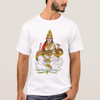 Göttin Saraswati T-Shirts