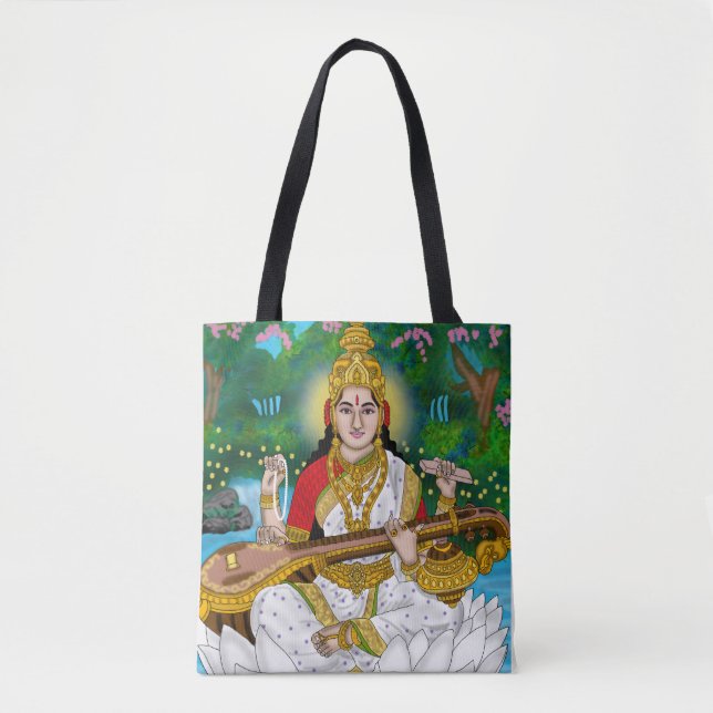 Göttin Saraswati-Tasche (Vorderseite)