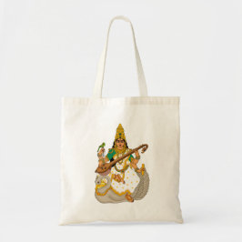Göttin Saraswati-Tragetasche Tragetasche