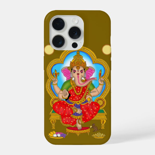 Göttin Vinayaki iPhone Hülle (Rückseite)
