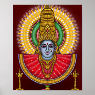 Göttin Yellamma Poster