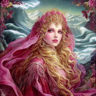 Göttinnen-Königin Fantasy-Kunstposter Poster
