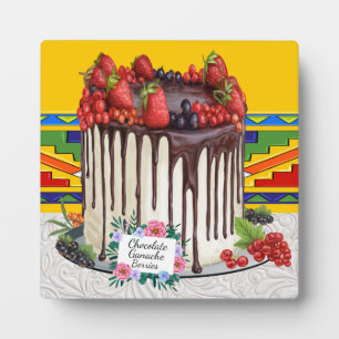 Göttlich dekadent Cake Plaque Fotoplatte