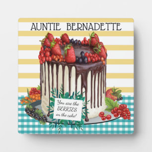 Göttlich dekadent Cake Plaque Fotoplatte