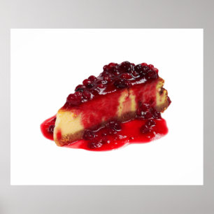 Göttlich dekadent Cheesecake Art Poster