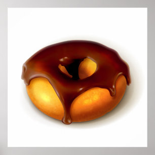 Göttlich dekadent Doughnut Poster - SRF