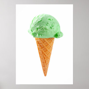 Göttlich dekadent Ice Cream Cone Poster
