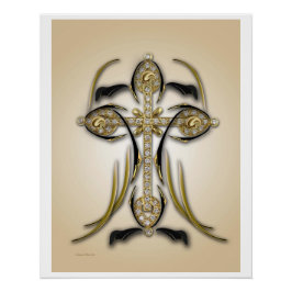 "Göttliche Anfrage", Glossy Poster