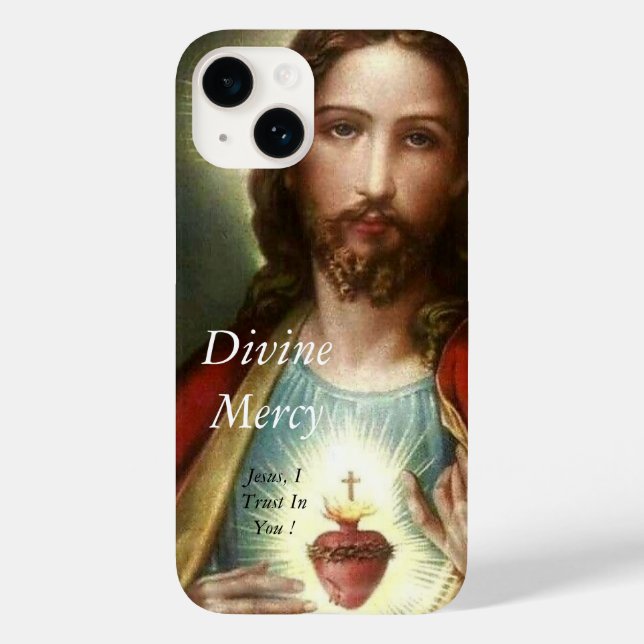 Göttliche Barmherzigkeit Case-Mate iPhone Hülle (Rückseite)
