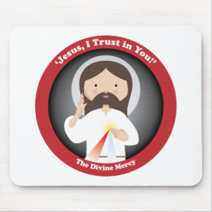 Göttliche Barmherzigkeit Jesu Mousepad