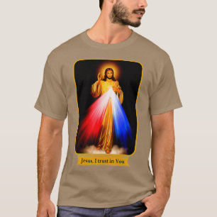 Göttliche Barmherzigkeit Jesus ich roste in dir ka T-Shirt