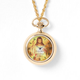 Göttliche Barmherzigkeit Jesus, ich vertraue auf d Armbanduhr