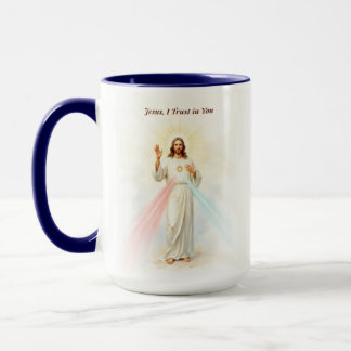 Göttliche Barmherzigkeit Jesus ich vertraue auf Di Tasse