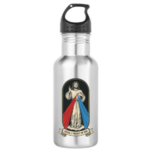 Göttliche Barmherzigkeit Jesus Vintage Edelstahlflasche
