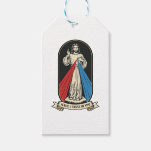 Göttliche Barmherzigkeit Jesus Vintage Geschenkanhänger